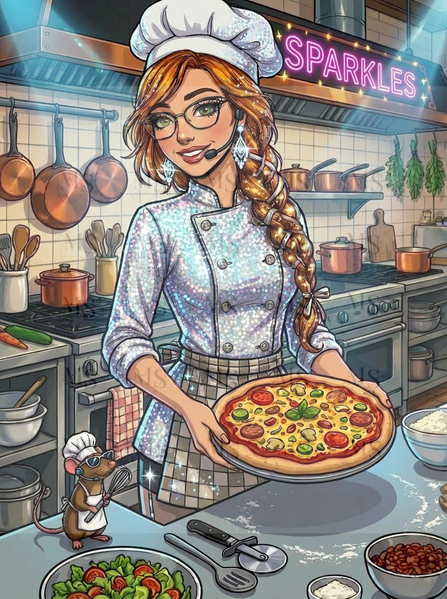 Chef Pop Dreams © 60x80