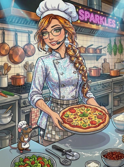Chef Pop Dreams © 60x80