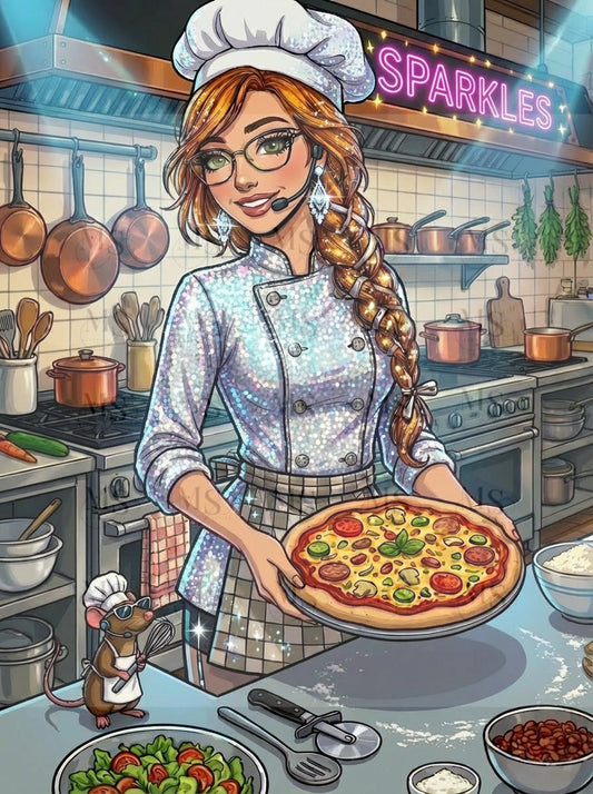 Chef Pop Dreams © 60x80