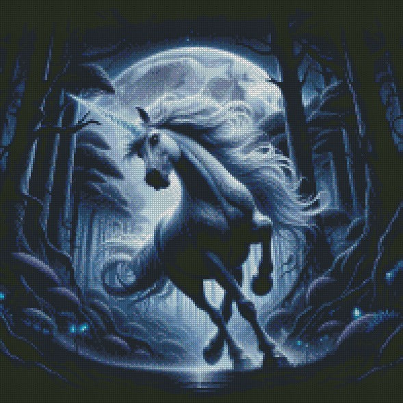 Midnight Horse © 50x50