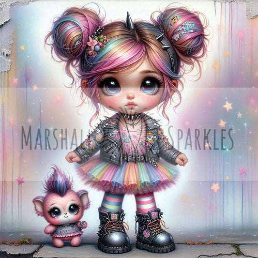 Punk Girl © 50x50 (PTO)