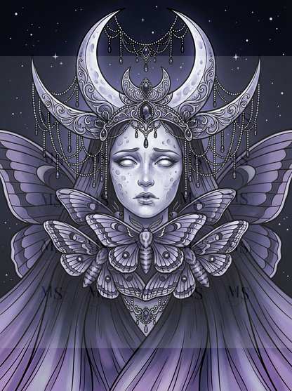 The Moonbound Oracle © 60x80