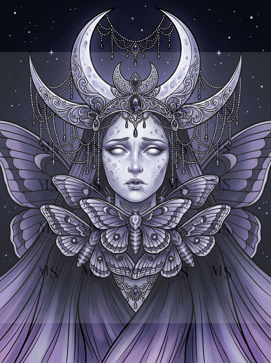 The Moonbound Oracle © 60x80