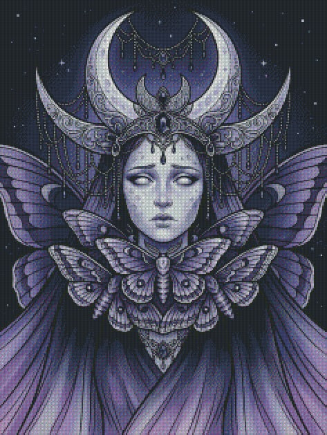 The Moonbound Oracle © 60x80