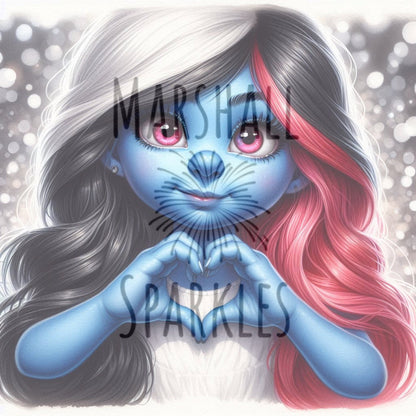 Blue Valentine  ©  40x40