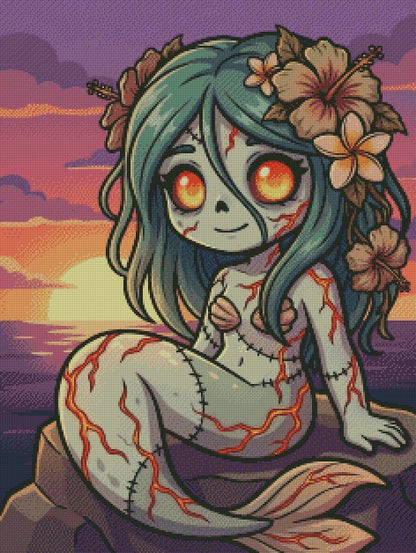 Undead Island Mermaid © 60x80