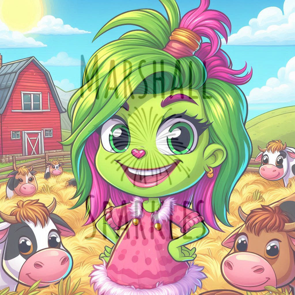 Bex Farm Abigail  © 50x50 (print to order)