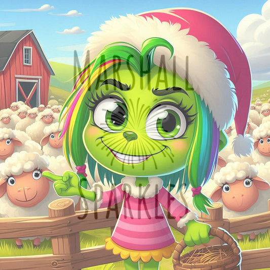 Bex Farm Bethany  © 50x50 Round  includes *Sugar Dust Drill*