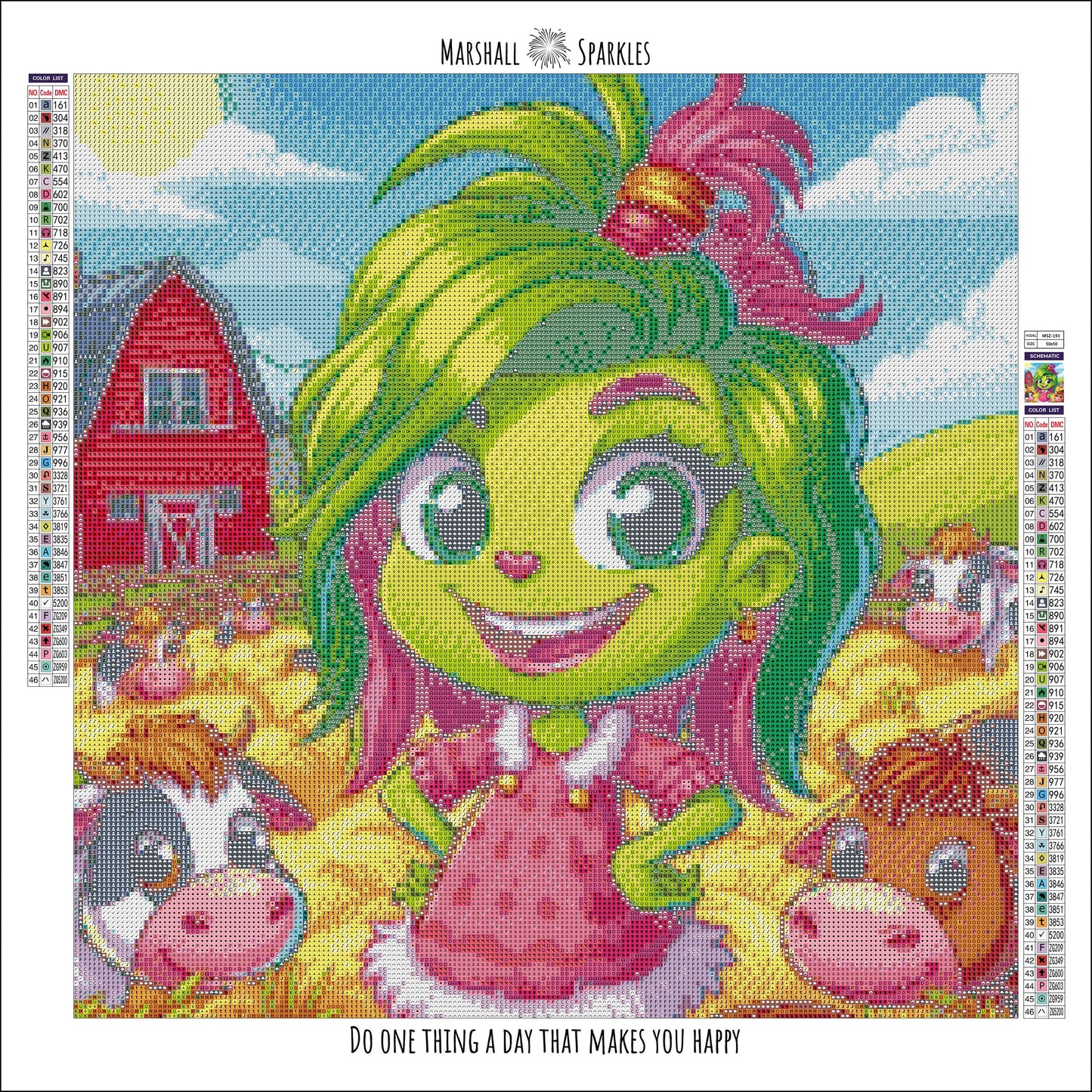 Bex Farm Abigail  © 50x50 (print to order)