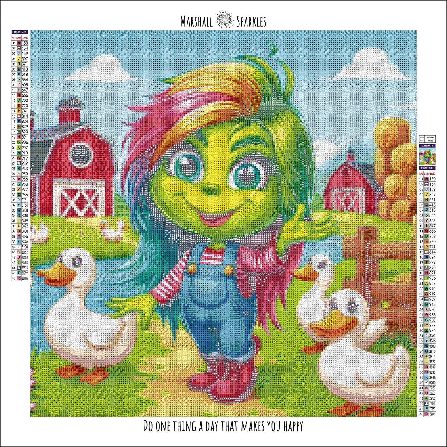 Bex Farm Lucy  © 50x50  (print to order)