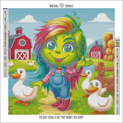 Bex Farm Lucy  © 50x50  (print to order)