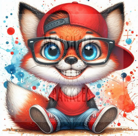 Fox Cap Glasses © 40x40 Round Fairy Drill