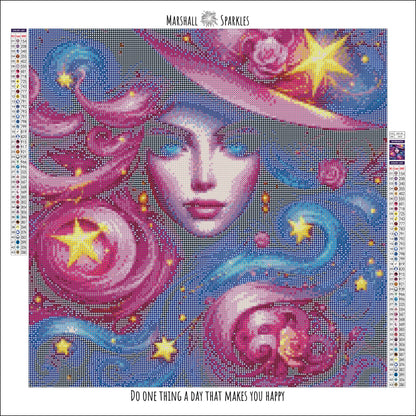 Elizabeth ©  50x50 (print to order)