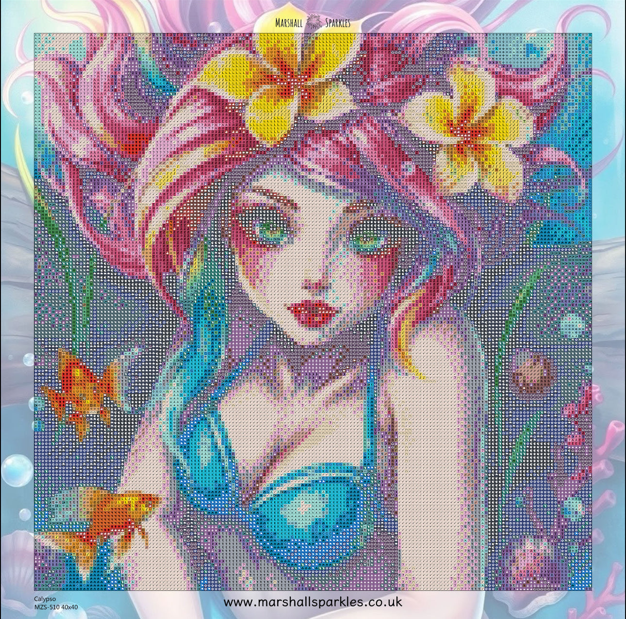 Calypso © 40x40 full fairy drill