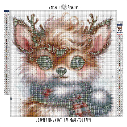 Reindeer © 40x40 (print to order)