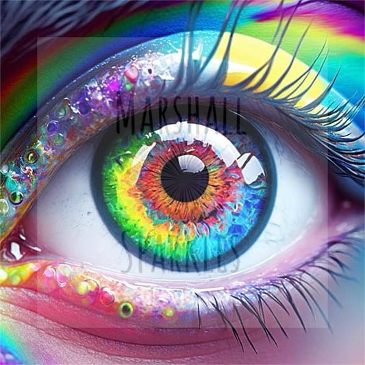 The Fairy Eye © Square FULL FAIRY DRILL 40x40 (stocked item)