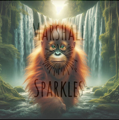 Into the Wild, Orangutan © 60x60 (print to order)