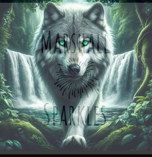 Into the Wild, Wolf © 60x60