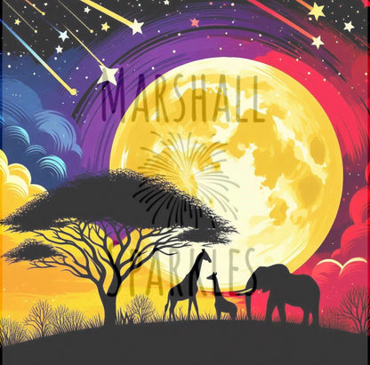 Into Africa © 60x60 (print to order)