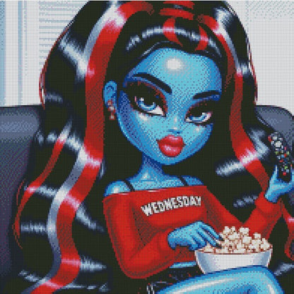 Wednesday Blue © 50x50 - (print to order)