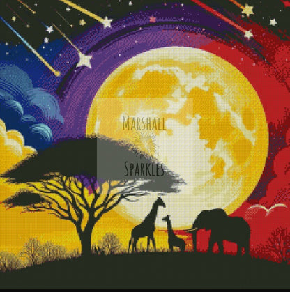 Into Africa © 60x60 (print to order)