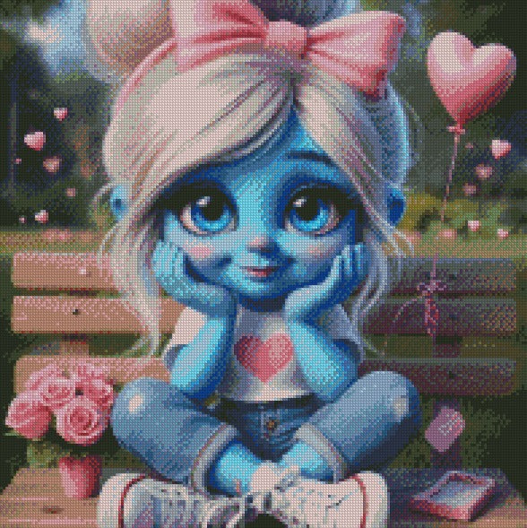 Carla © 50x50 (print to order)