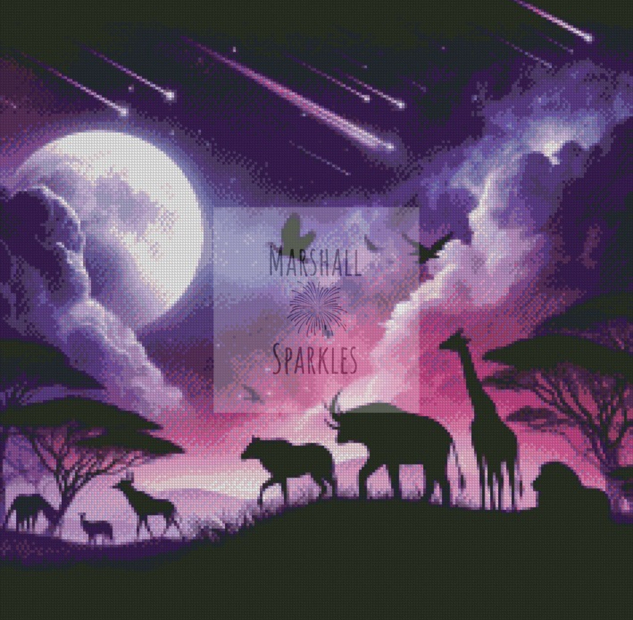 New Moon © 60x60 (print to order)