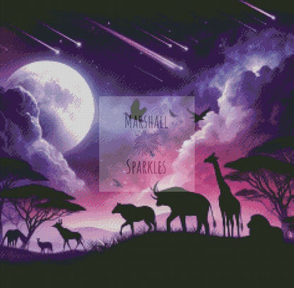 New Moon © 60x60 (print to order)