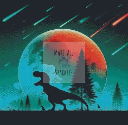 Jurassic Dark © 60x60 (print to order)