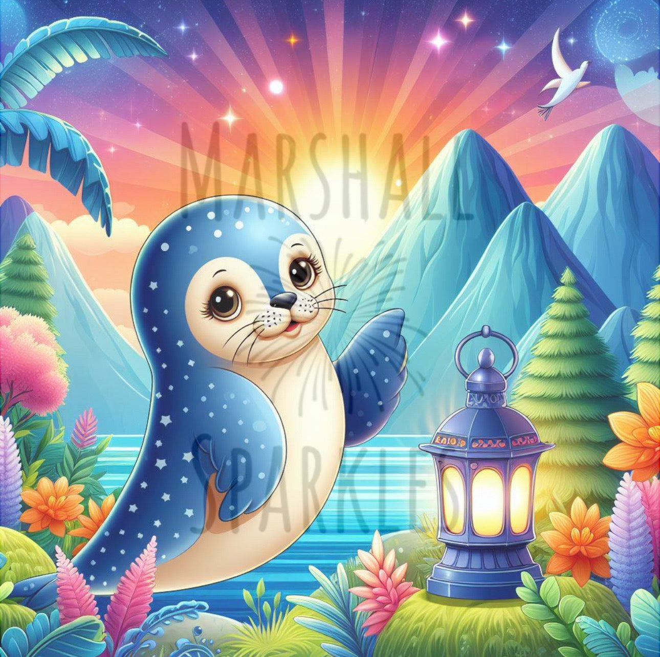 Steve © 40x40 (print to order)