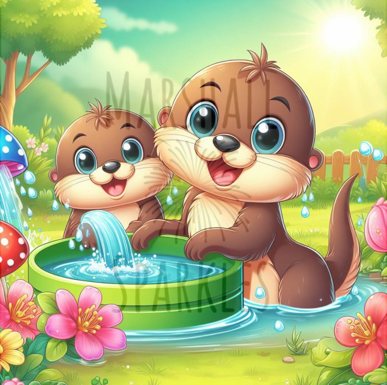 Whelma & Thelma © 40x40 (print to order)