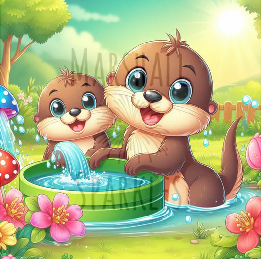 Whelma & Thelma © 40x40 (print to order)