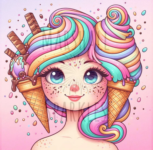 Ice Cream Irene © 40x40