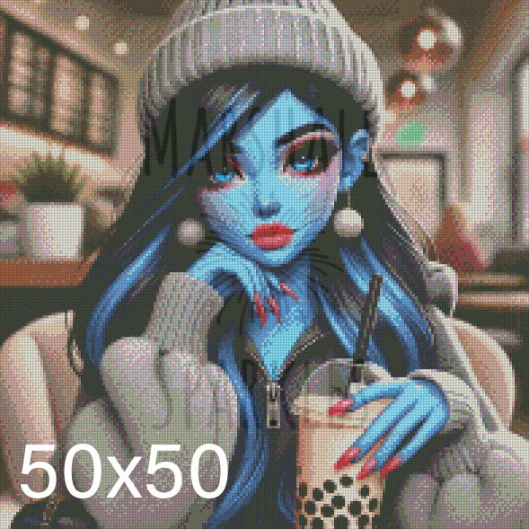 Christina ©  50x50 (print to order)