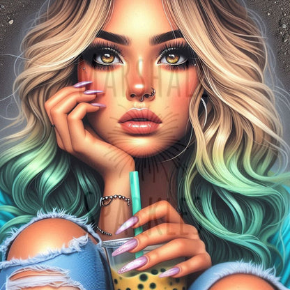 Mel ©  50x50 (Print to order)