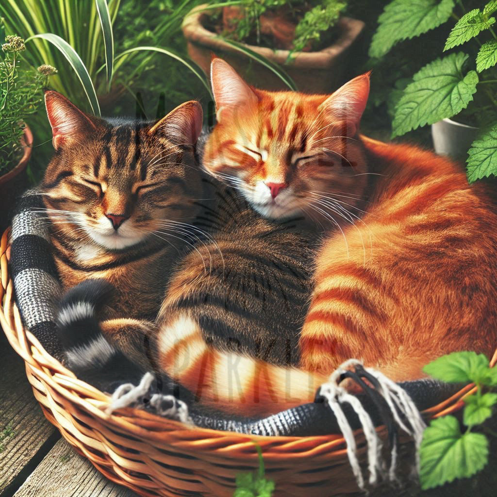 Cats ©  50x50 (print to order)