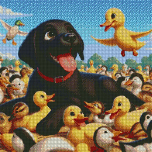Maverick Ducks ©  50x50 by RG Designs