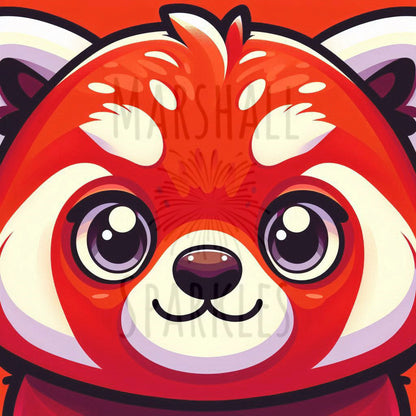 Red Panda 30x30 ©
