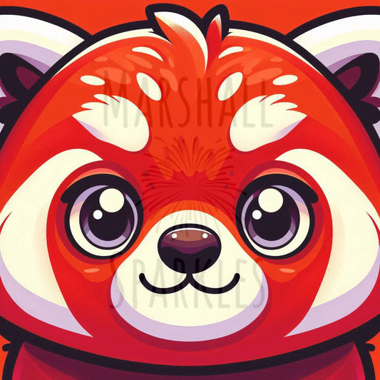 Red Panda 30x30 ©