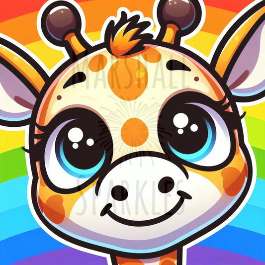 Giraffe 30x30 ©