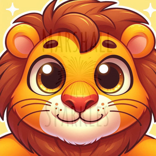Lion 30x30 ©