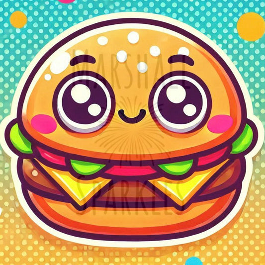 Burger 30x30