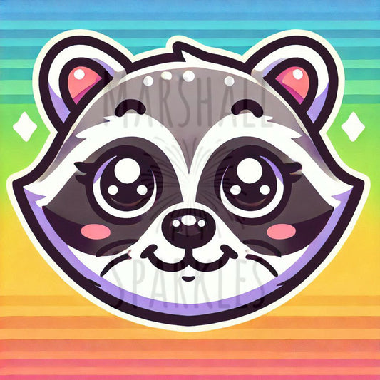 Racoon 30x30 ©