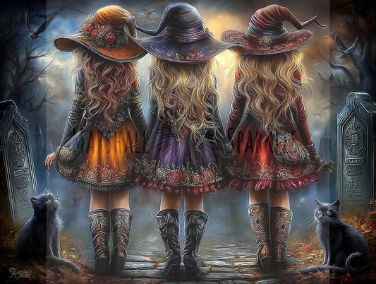 We three © 70x55 (print to order)