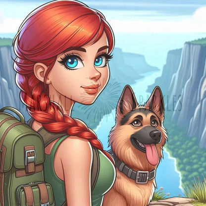 Charlie Hike © 50x50 by Katie Mayo-Jackson (PTO)