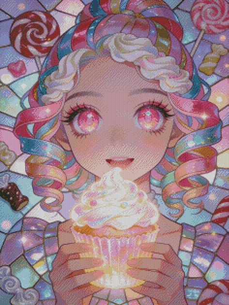 The Guardian of Sweet Treats © 60x80