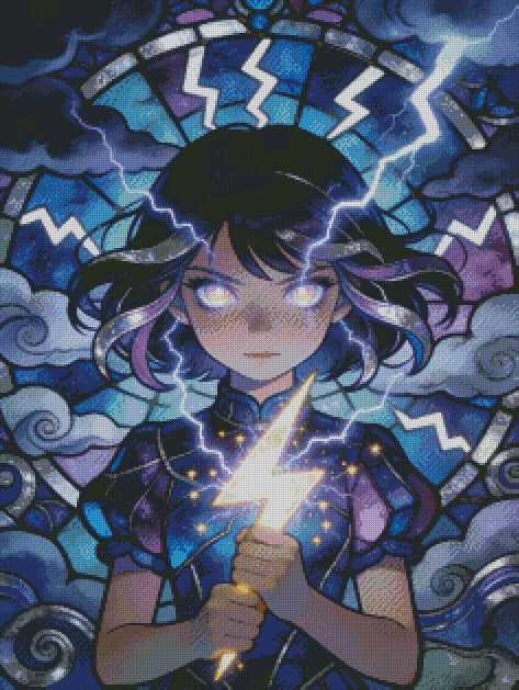 The Guardian of Lightning © 60x80