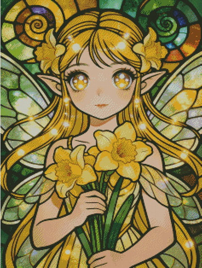 The Guardian of Daffodils © 60x80