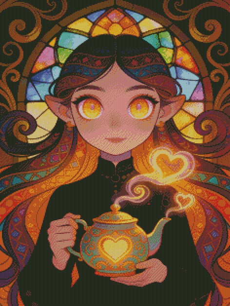 The Guardian of Tea © 60x80