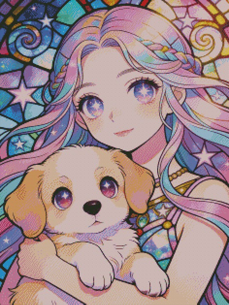 The Guardian of Puppies © 60x80